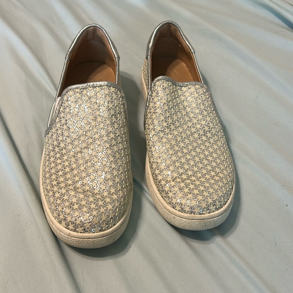 UGG Cas Glitter Trainers slip on shoes size 8